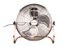 44-650# Wentylator podłogowy 18"/45cm 200w cyrkulator miedziany złoty