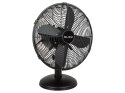 44-658# Wentylator stołowy 30cm czarny metalowy