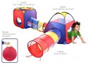 Namiot 4 elementy kostka - tunel - iglo 270x210x95