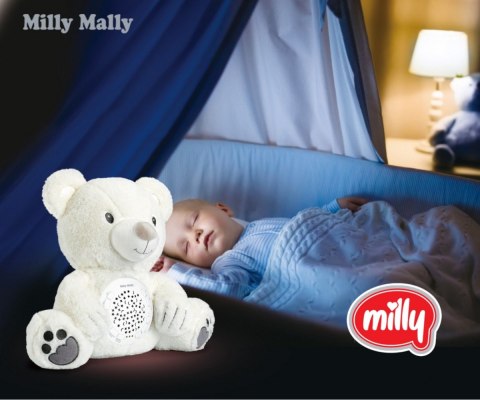 Zabawka pluszowa z projektorem milly bear