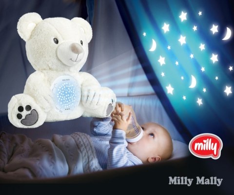 Zabawka pluszowa z projektorem milly bear