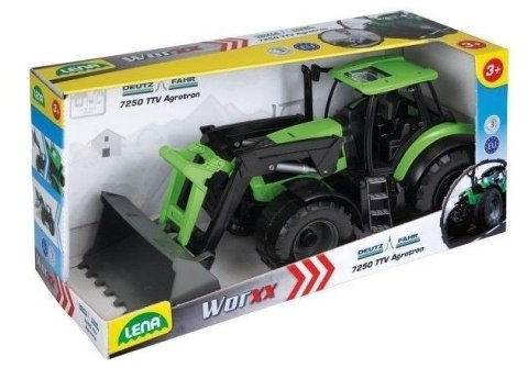 Lena worxx traktor z łyżką agrotron 45 cm w pudełku