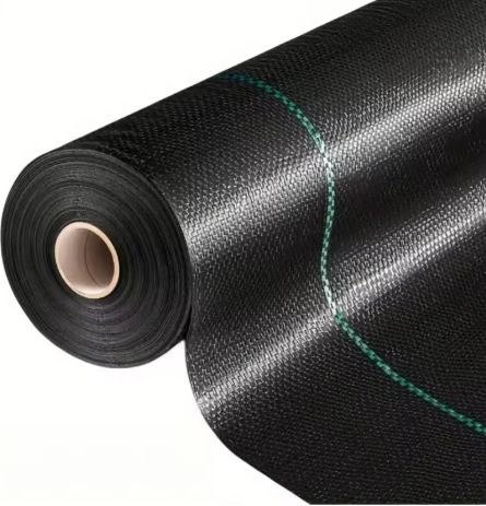 Agrotkanina Czarna 1100cm x 50m UV 135g Antychwastowa Agrowłóknina + Kotwy