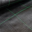 Agrotkanina Czarna 1100cm x 50m UV 135g Antychwastowa Agrowłóknina + Kotwy