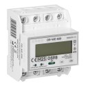 3-fazowy licznik energii elektrycznej, 100A, port RS-485, MID, 4 moduły, wielotaryfowy DIN TH-35mm, PV-Ready