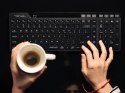Klawiatura A4TECH FSTYLER FBK27CAS Black 2.4GHz+BT (Silent)