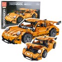 Klocki Konstrukcyjne Samochód GT Racing Pomarańczowy 1:14 1268 el.