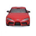 Model toyota gr supra czerwony 1/24