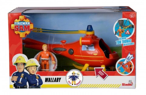 Helikopter strażak sam wallaby z figurką