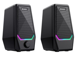Głośniki TRACER 2.0 Loop 2 RGB USB