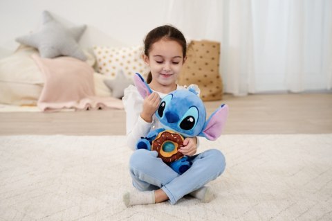 Maskotka disney stitch z donatem 25 cm oryginalna