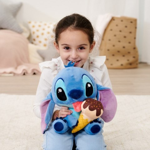 Maskotka stitch z lodem 25 cm oryginalna