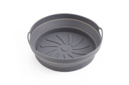 AD 6734 Tacka silikonowa do frytkownicy powietrznej | okrągła | 20,3 cm | wielokrotnego użytku | silikon spożywczy bpa free