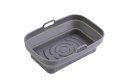 AD 6736 Tacka silikonowa do frytkownicy powietrznej | 19,8 cm x 13,1 cm | wielokrotnego użytku | silikon spożywczy bpa free