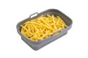 AD 6736 Tacka silikonowa do frytkownicy powietrznej | 19,8 cm x 13,1 cm | wielokrotnego użytku | silikon spożywczy bpa free
