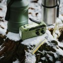 AD 1197 Green Radio solarne z korbką ręczną