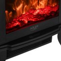 AD 7754 Kominek elektryczny | 2 poziomy grzania: 1000w / 1800w | efekt 3d płomienia | termostat
