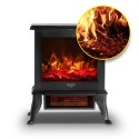 AD 7754 Kominek elektryczny | 2 poziomy grzania: 1000w / 1800w | efekt 3d płomienia | termostat