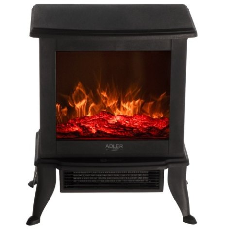 AD 7754 Kominek elektryczny | 2 poziomy grzania: 1000w / 1800w | efekt 3d płomienia | termostat