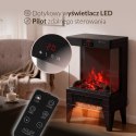 AD 7755 Kominek elektryczny led z pilotem | 3d efekt płomienia | 2 moce grzania 1000w/2000w | termostat