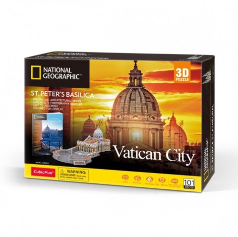 Puzzle 3d bazylika Św. piotra