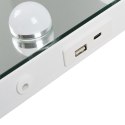 Lusterko kosmetyczne 58x46cm LED Soulima 26129