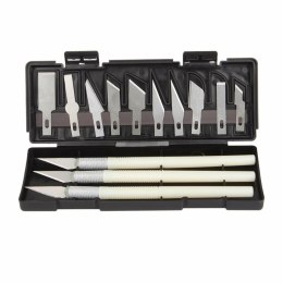 AG607B Nożyk skalpel + ostrza 13pcs