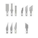 AG607B Nożyk skalpel + ostrza 13pcs