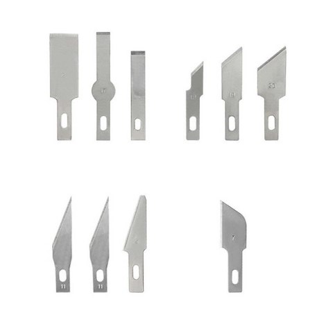 AG607B Nożyk skalpel + ostrza 13pcs