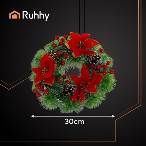 Stroik świąteczny 30cm Ruhhy 26470