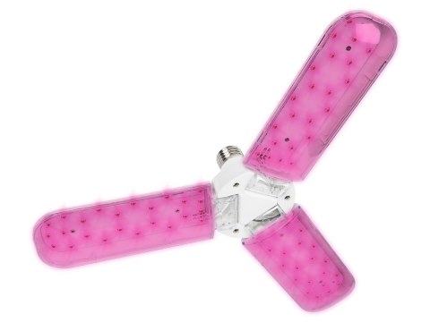 71-306# Żarówka e27 a60 led 24w do uprawy roślin rozkładana