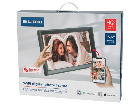 79-708# Ramka cyfrowa blow na zdjęcia wifi 15,6" 32gb frameo