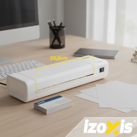 Laminator A4- zestaw 4w1 Izoxis 25417