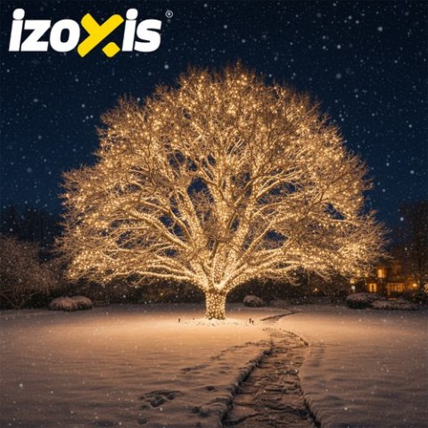 Lampki zew. 500LED 35m c. biały Izoxis 24898
