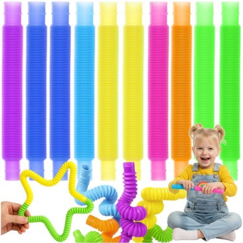 Rurki/ tuby sensoryczne- 10szt. Kruzzel 26693