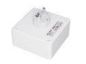 98-611# Rozgałęźnik r-20 pr 2-gniazda + 2usb + usb-c białe