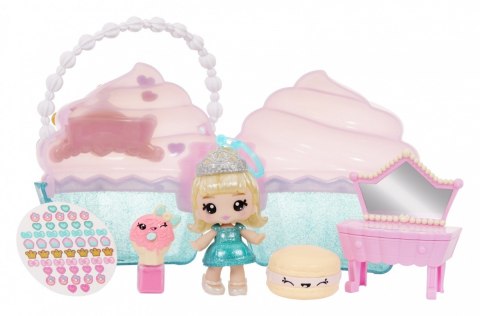 Lalka yummiland beauty bag + lip gloss cupcake