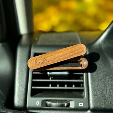 Zapach do samochodu DUFT Classic Drive ? drewniany dyfuzor na kratkę +2 wkłady