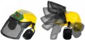 Kask bosch z przyłbicą ochronną