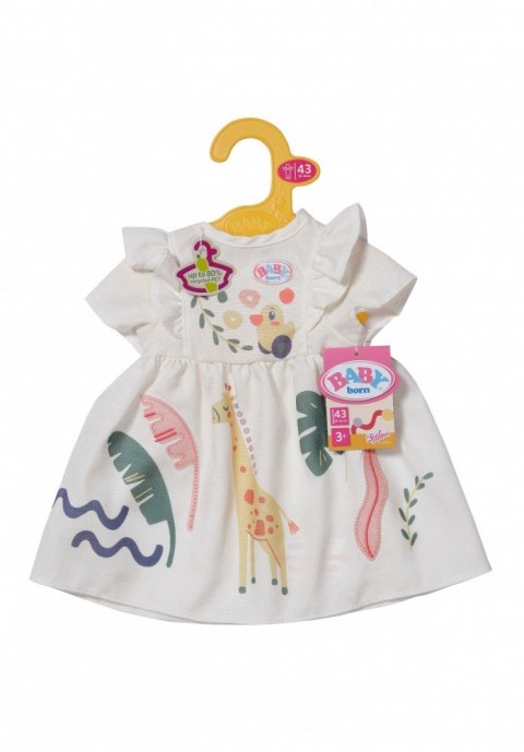 Sukienka Żyrafa baby born 43 cm
