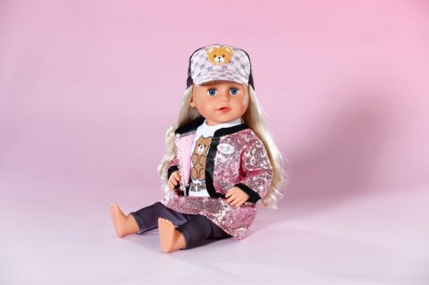 Ubranko w stylu glamour dla baby born 43 cm