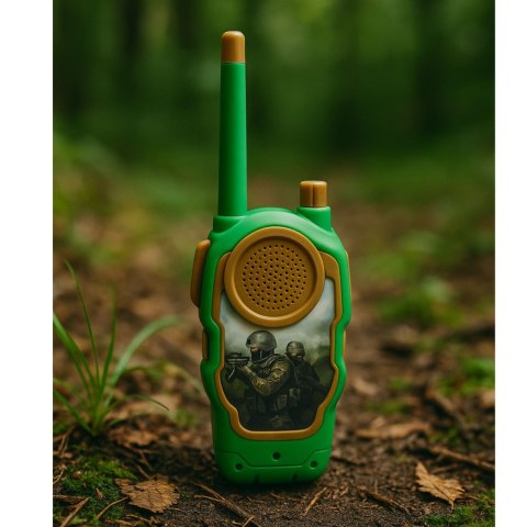 Walkie Talkie Krótkofalówki Dla Dzieci Wojskowe Militarne 10m