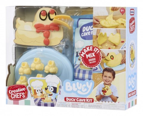 Masa plastyczna creative chefs bluey tort kaczka mix