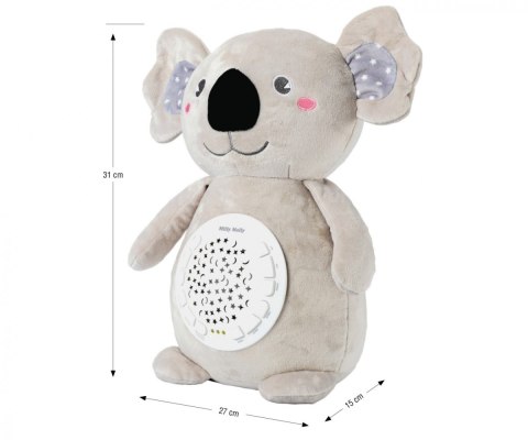 Zabawka pluszowa z projektorem milly koala