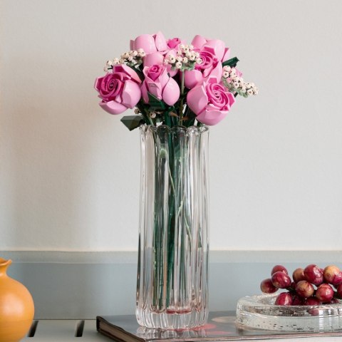 Klocki botanicals 10374 bukiet różowych róż