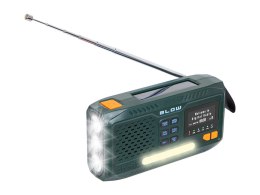 77-559# Radio przenośne analogowe/cyfrowe am/fm/dab/bt blow ra19 solarne na korbkę