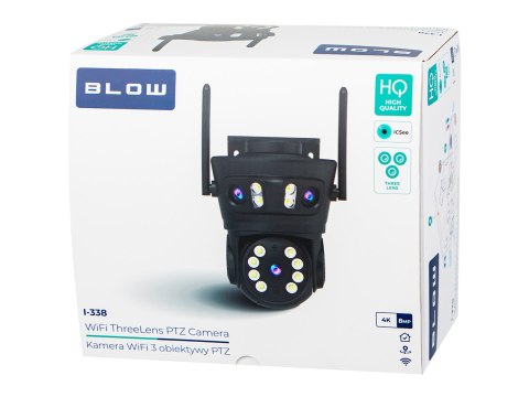 78-661# Kamera blow wifi 8mp i-338 3 obiektywy obrotowa ptz