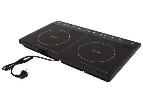 44-046# Kuchenka indukcyjna płyta nastawna dwupalnikowa 2000w + 2000w blow