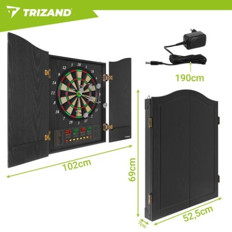 Tarcza elektroniczna do gry w dart Trizand 27046