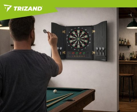 Tarcza elektroniczna do gry w dart Trizand 27046